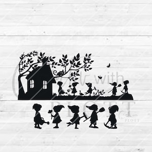 Zwerg SVG, Zwerge, Vektor, Garten, Gartenarbeit, Märchen, Kinder, Gnom, Gartenzwerg, dwarf, fairy tale, gardening, Plotterdatei