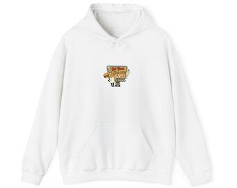 Sudadera con capucha con letrero de neón de restaurante retro / Estilo americano vintage, inspirada en la ruta