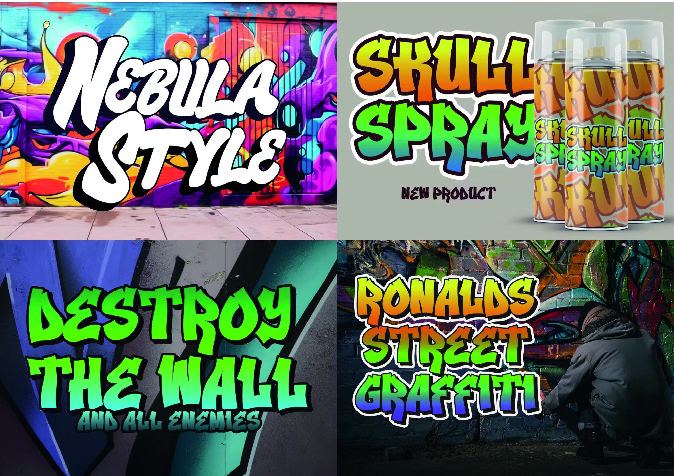 Vandals Script Graffiti Vandals Font – Vandal Street Graffiti Font – XJVTAS