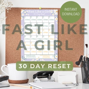 Snel als een meisje 30 dagen reset