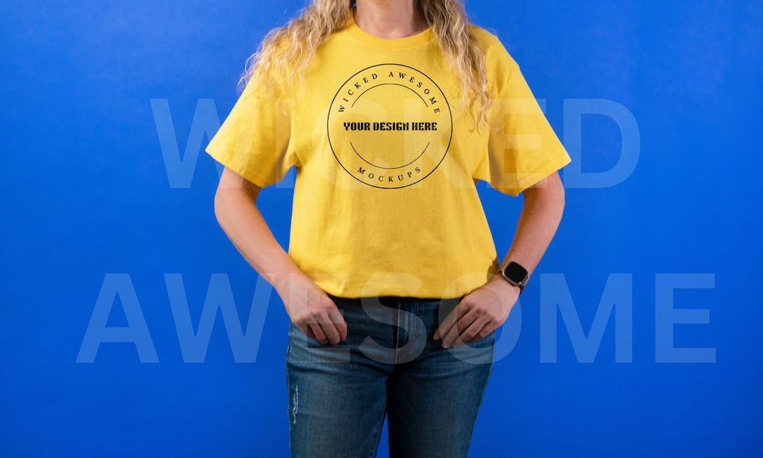Gildan 5000 Tshirt Mockup Daisy Gildan Tshirt Mockup Tee Mockup Daisy