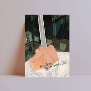 Gay Love Card - You are worth it all, Birthday, Valentine, Anniversary, Wedding, LGBT