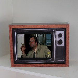 Columbo retro TV photo frame