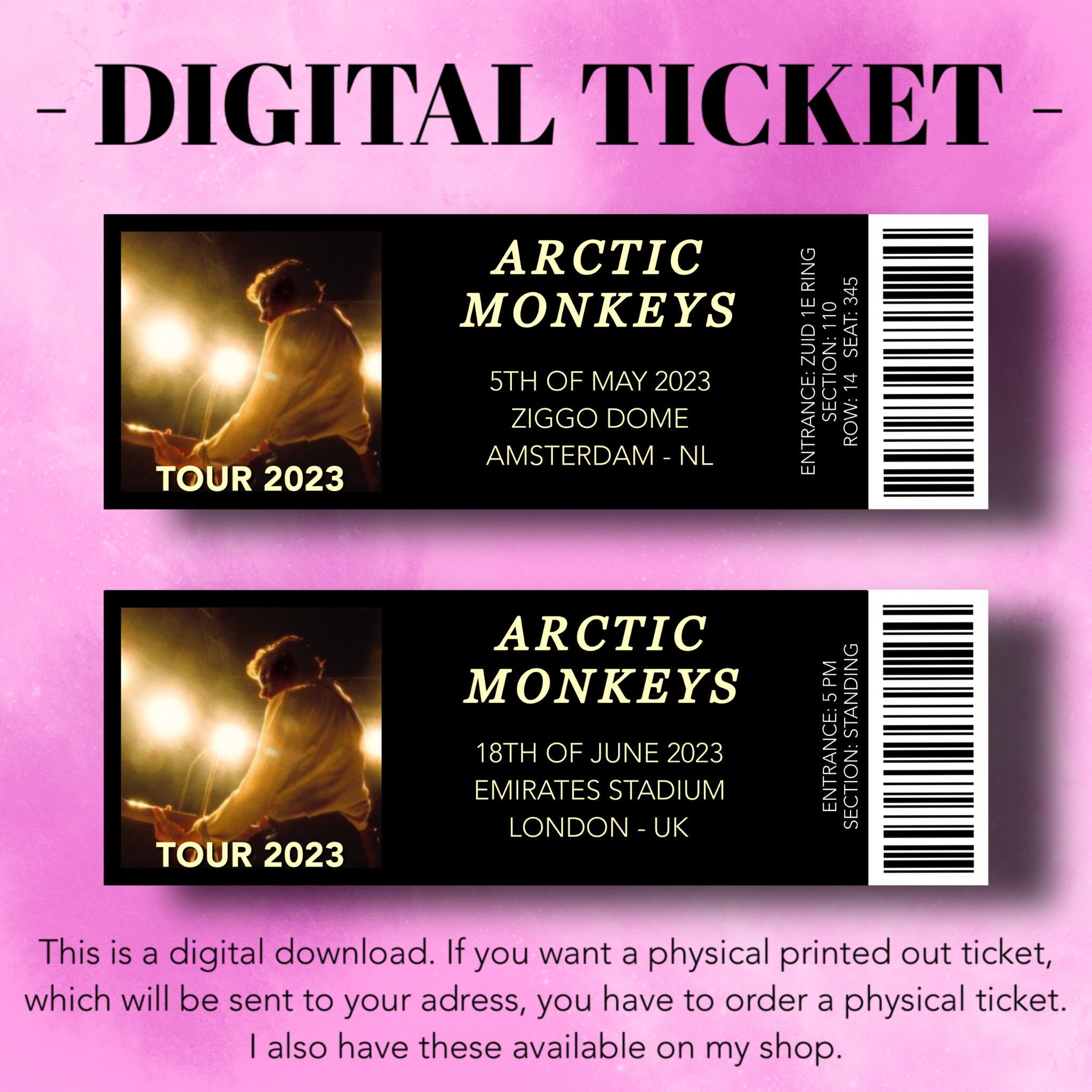 arctic monkeys tour 2023 tickets