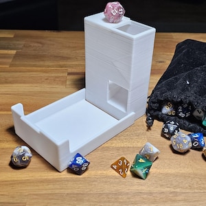 Klappwürfel Turm und Aufbewahrung