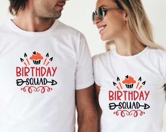 Birthday Squad SVG / Birthday SVG / Cut File / Cricut / Commercial use / Silhouette