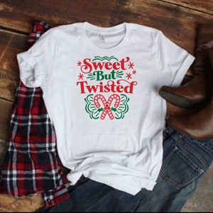 Sweet but Twisted SVG / Christmas SVG / Cut File / Cricut / Commercial use / Silhouette