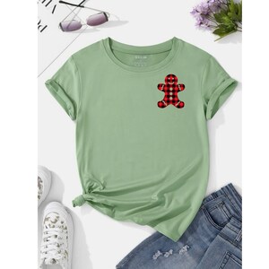 Ginger Bread Buffalo Plaid SVG / Christmas SVG / Cut File / Cricut / Silhouette