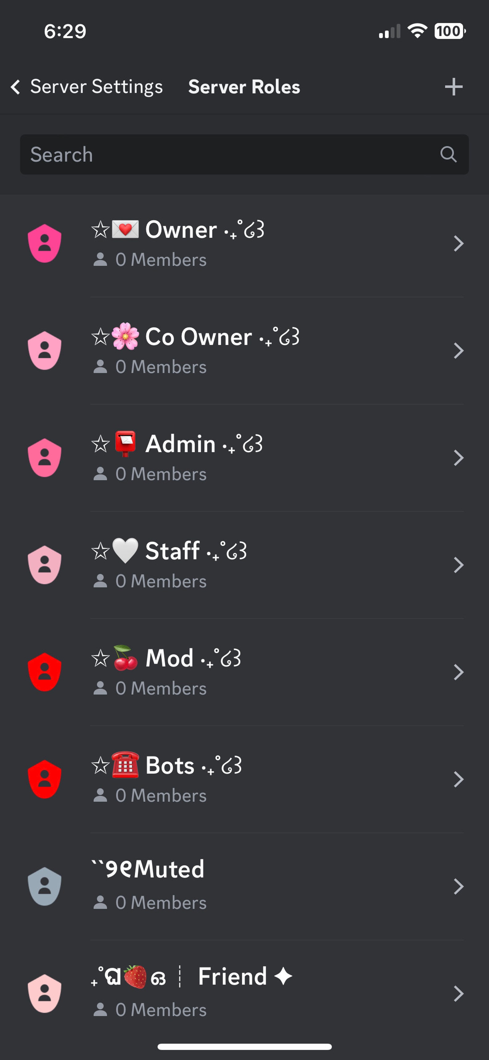 Red/pink Aesthetic Discord Template, 30+ Channels (instant Download) - Etsy