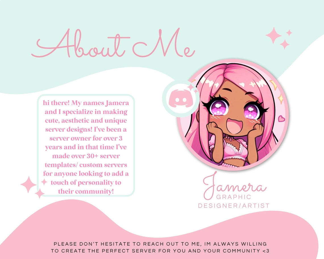 CUSTOM Aesthetic Discord Server for Gaming/twitch Personalized Discord ...