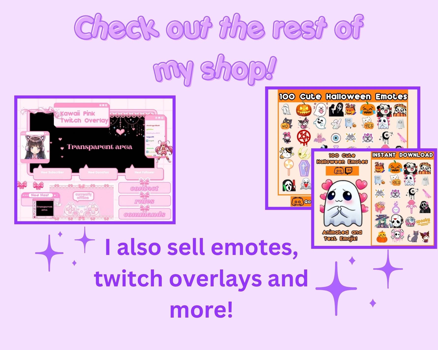 Halloween Discord Server Template for Twitch (Instant Download) Etsy