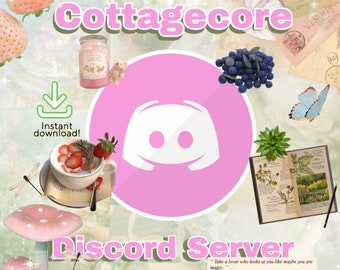 Gezellige esthetische discord-sjabloon | Cottagecore Discord-server voor Twitch Streamer | Nature Discord-serversjabloon | Gezellige esthetiek met thema