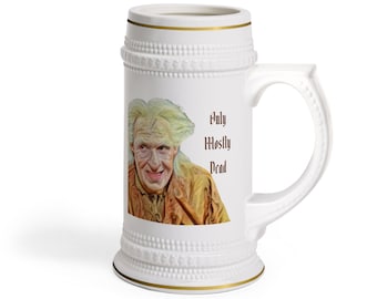 Only Mostly Dead Stein Tasse, Lustige Keramik 22oz Becher
