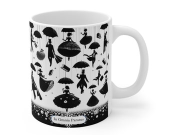 Im Allmare Paratus Design mit Umbrella Sky Adventure, 11 Unzen Becher