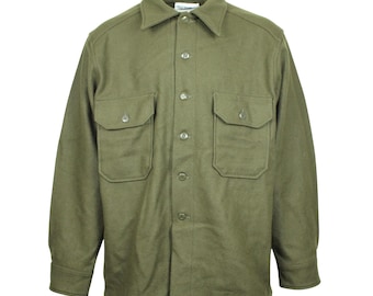 Canadian wool shirt, used
