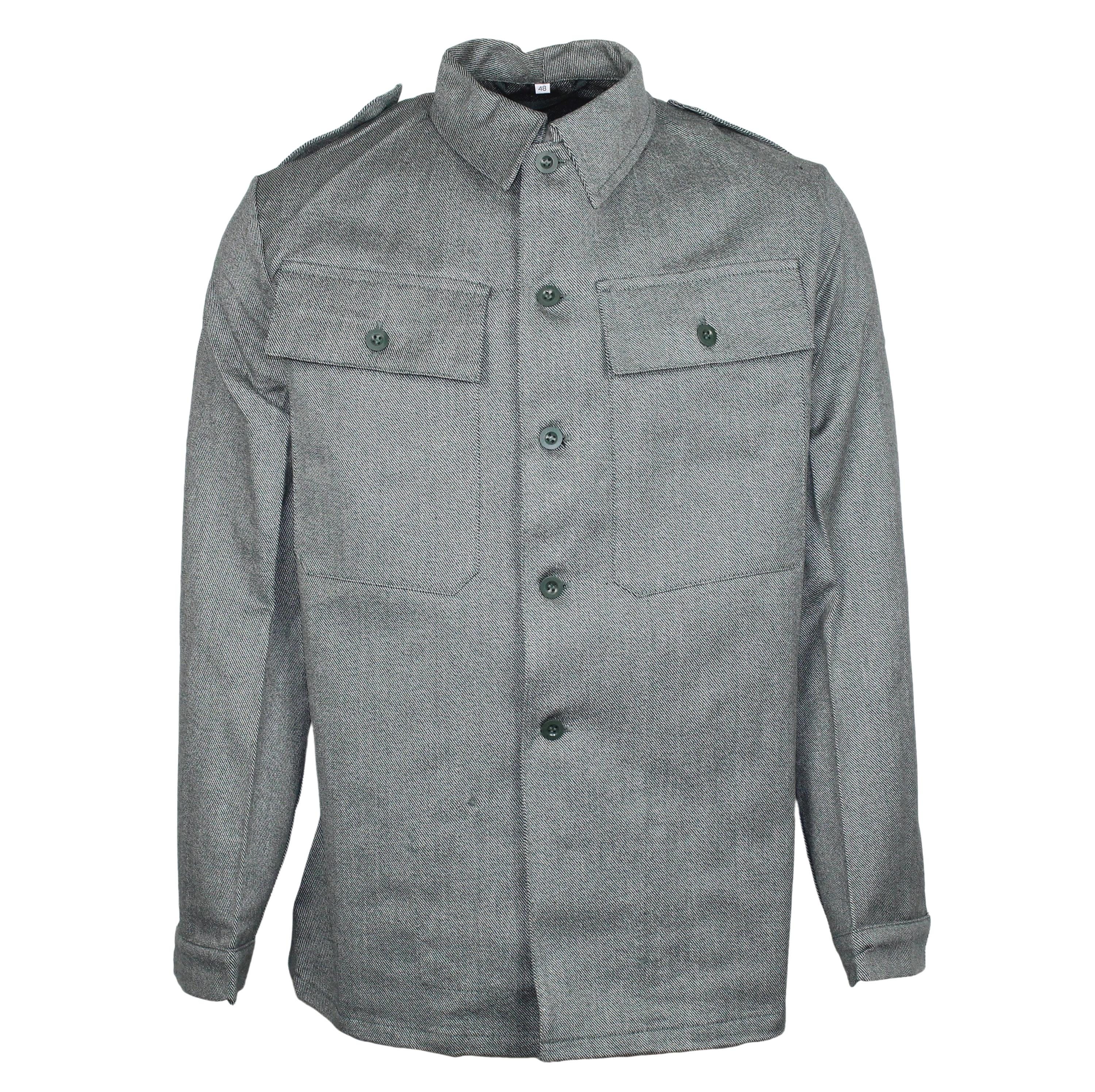 No Collar Wool Jacket – La Garçonne