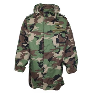 Original Slowakische Feldjacke M97 Tarnung Vintage Smock Parka