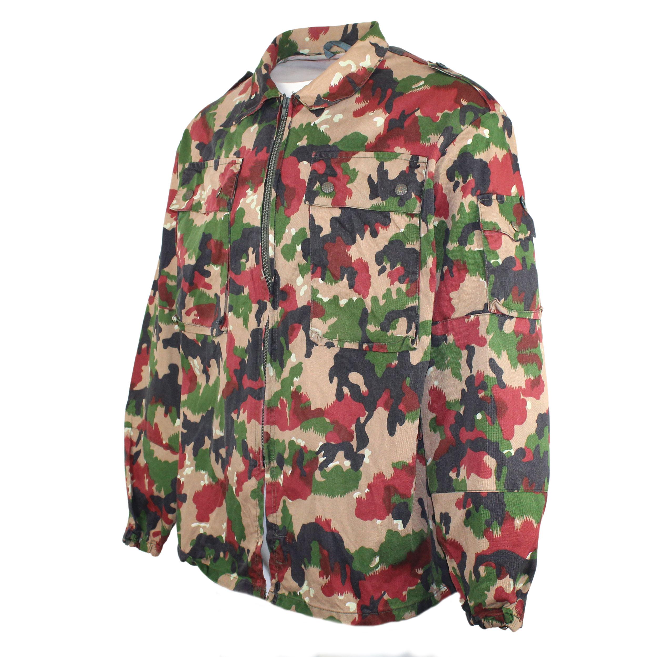 ジャケット・アウター Over dyed Swiss army M60 Alpen camo Swiss Army Alpenflage Jacket - Etsy