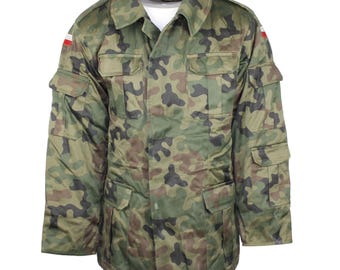 Vintage Polish Army Field Jacket Wz.89 Żaba ,vintage Polish Army