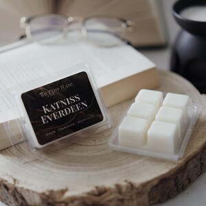 Katniss Everdeen - Bookish Candle | Book Merch | Gift for Reader | The Hunger Games | Catching Fire | Mockingjay | Lemon & Cinnamon Wax Melt