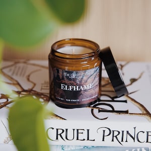Elfhame - Bookish Candle | Book Merch | Gift for Reader | Inspired by Books | The Folk of the Air | The Cruel Prince | Berries & Red Fruits