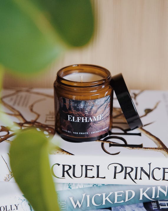 Elfhame - Bookish Candle | Book Merch | Gift for Reader | Inspired by Books | The Folk of the Air | The Cruel Prince | Berries & Red Fruits