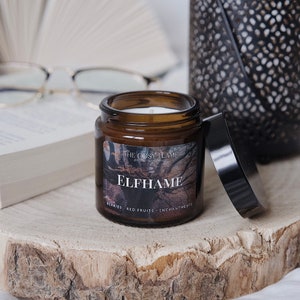 Elfhame - Bookish Candle | Berries and Red Fruits | Book Merch | Gift for Reader | Inspired by Books| The Folk of the Air | The Cruel Prince