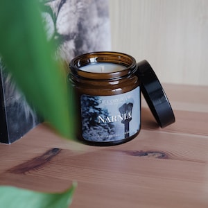 Narnia - Bookish Candle | Book Merch | Book Lover Gift | Inspired by Books| Gift for Readers | Fantasy | Classic Literature | Fig & Almond