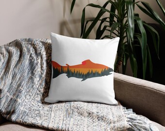Rainbow Trout Premium Pillow