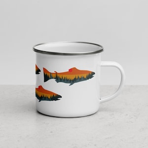 Trout Mug 12oz