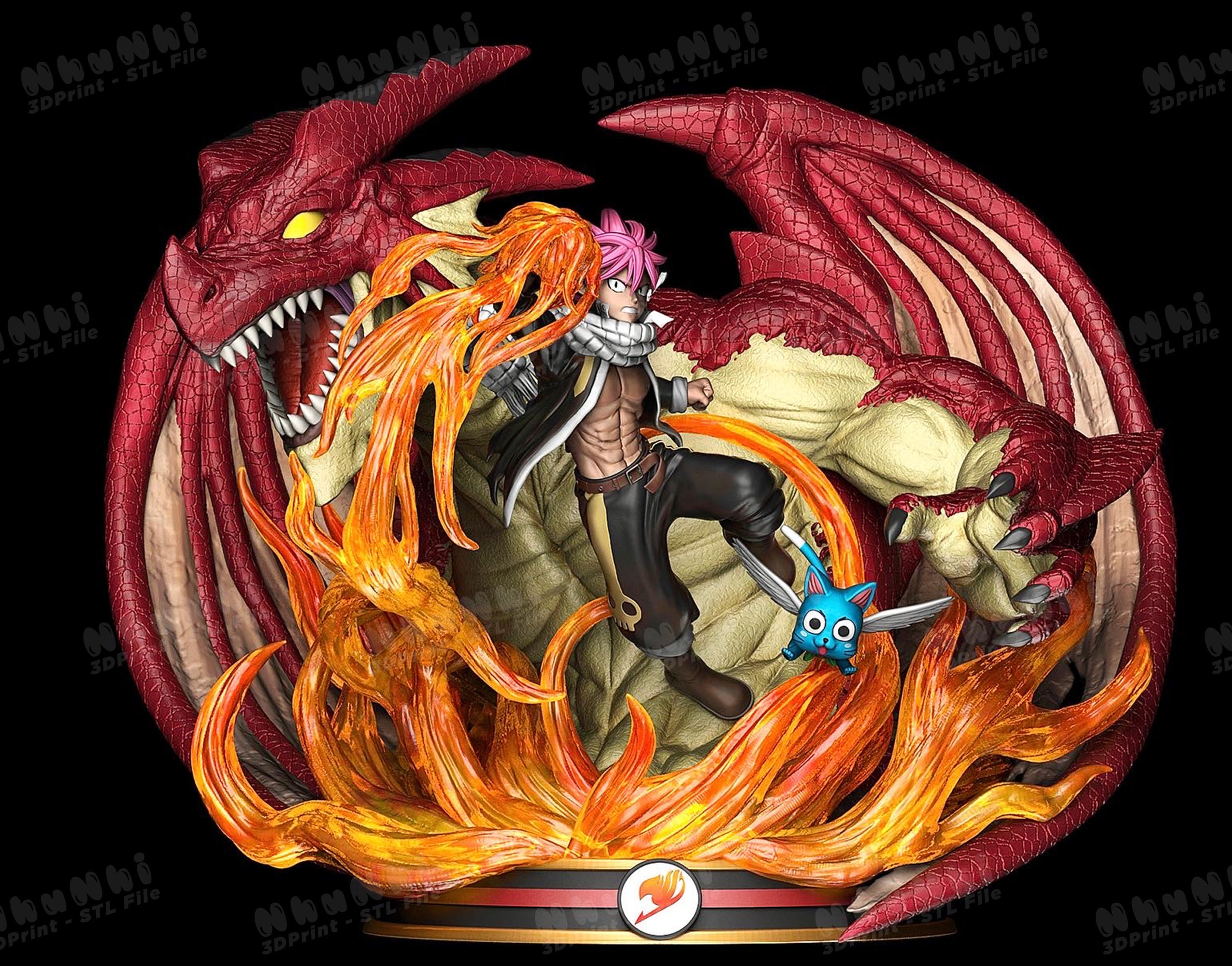 Natsu Dragneel's Dragon Tattoo, Fairy Tail