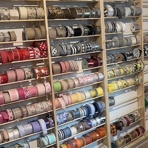 DIY Ribbon Organizer Rack: Digital Instructions (PDF) - Etsy