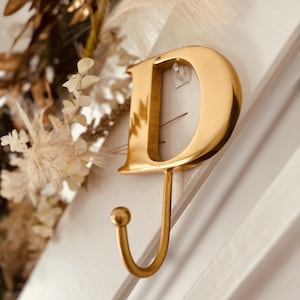 Children's letter coat hooks discount