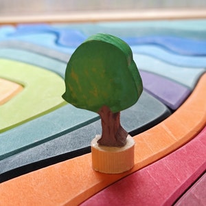 Tree - Waldorf Birthday Ring Ornaments for Birthdays and Holidays
