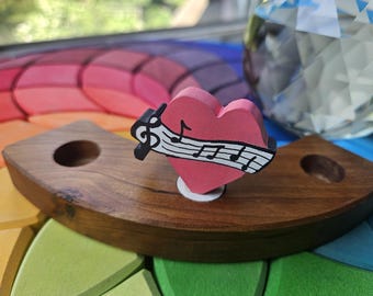 Love of Music - Waldorf Geburtstagsring Ornamente für Geburtstage und Feiertage