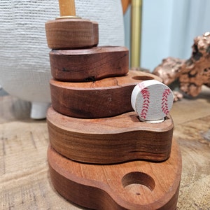 Baseball - Waldorf Birthday Ring Ornaments for Birthdays and Holidays