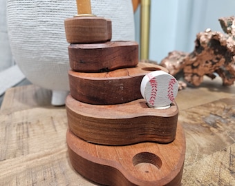 Baseball - Waldorf Geburtstagsring Ornamente für Geburtstage und Feiertage