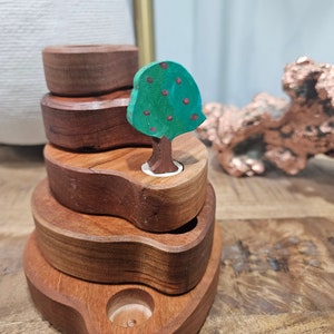 Apple Tree - Waldorf Birthday Ring Ornaments for Birthdays and Holidays