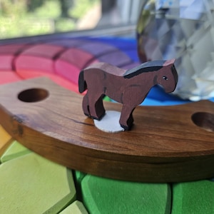 Content Horse - Waldorf Birthday Ring Ornaments for Birthdays and Holidays