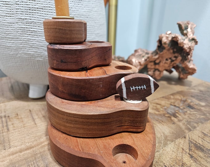 Handcrafted Open Ended Wooden Birthday Ring Ornament Windmill - Etsy