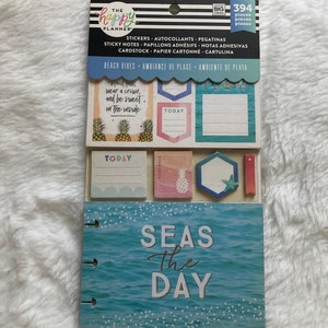 Me & My BIG Ideen Happy Planner Beach Vibes Multi Sticker Accessory Pack