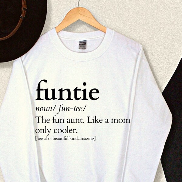 Funny Aunt Sweater Etsy