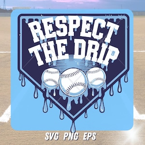 Respektieren Sie den Tropfen Baseball PNG, tropfende Baseball Sublimation, Baseball-Liebhaber-Shirt, Softball-Tropfen-Eiscreme-Geschenk Mama Png, Baseball-Mama