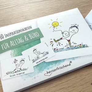 Inspirationskarten-Set für Alltag & Büro!