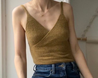 The Wrap Bra / Top knit pattern - ENGLISH