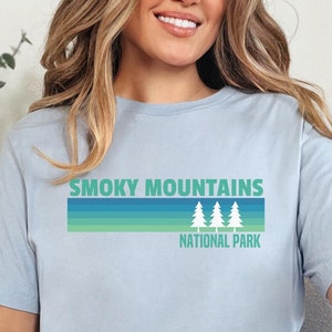 Smoky Mountains National Park Shirt, Hiking Shirt, Lake Vacation Shirt, Matching Family Shirts, Great Smoky Mountain National Park Shirt,