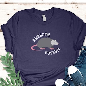 Possum Shirt, Awesome Possum Shirt, T-shirt voor dierenliefhebbers, Cute Opossum Tee, Cute Possum Shirt, Wild Animal Tee, Funny Animal Shirt
