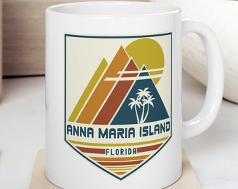 Anna Maria Island Tasse: Florida Retro Reise-Souvenir