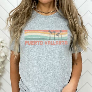 Puerto Vallarta Shirt, Mexico Shirt, Cruise Shirt, Caribbean Shirt, Vacation Shirt, Retro Beach Shirt, Matching Vacation Shirts, Girls Trip