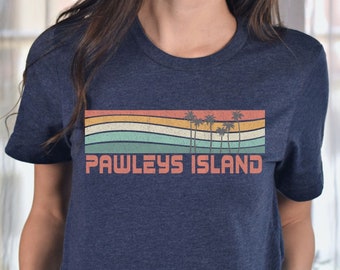 Pawleys Island Shirt, South Carolina Shirt, Vacation Shirt, Retro Beach Shirt, Matching Vacation Shirts, Beach Tshirt, Pawley Island Shirt